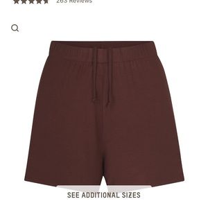 Brand New Skims Sleep Shorts Cocoa